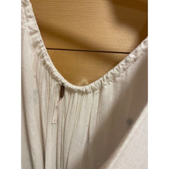 Free People Oxford White Embroidery Boho Dress Small *Flawed* - Picture 8 of 10